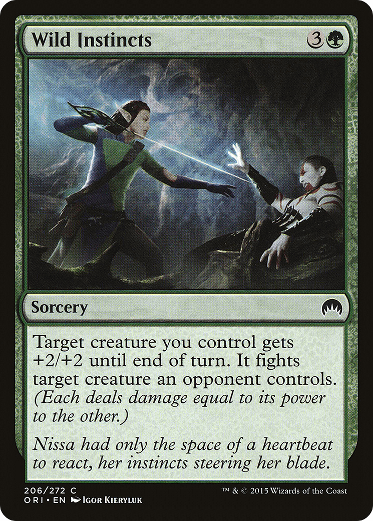 Wild Instincts [Magic Origins] Foil