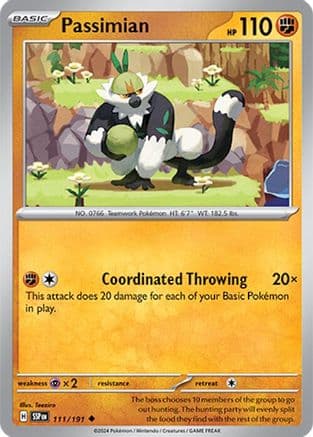 Passimian 111- SV08 Surging Sparks