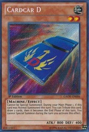 Cardcar D [GAOV-EN006] Secret Rare