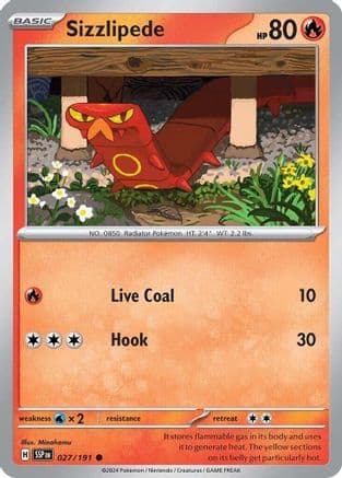 Sizzlipede 027- SV08 Surging Sparks