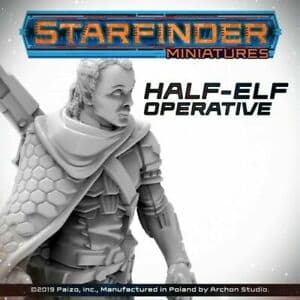 Starfinder Masterclass Miniatures: Half - Elf Operative