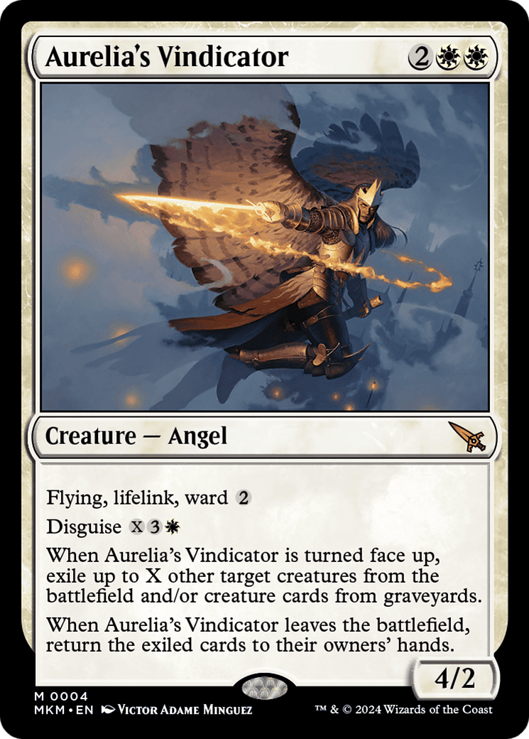 Aurelia's Vindicator [Murders at Karlov Manor] Foil