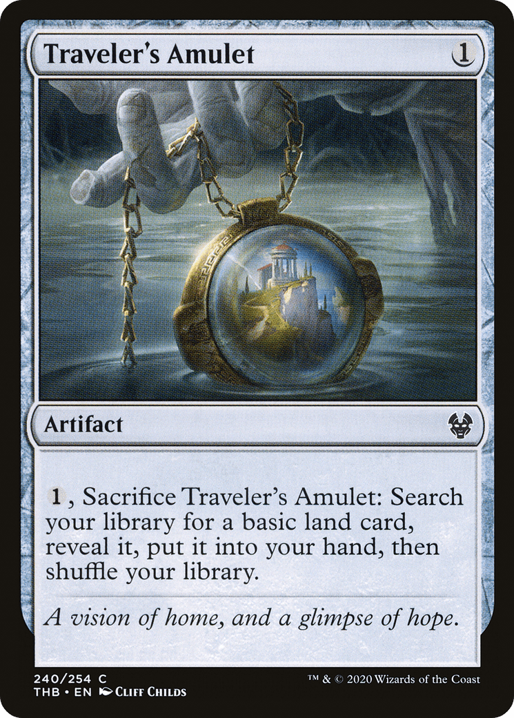 Traveler's Amulet [Theros Beyond Death] Foil