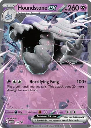 Houndstone ex 162- SV Scarlet & Violet Promo Cards Holofoil