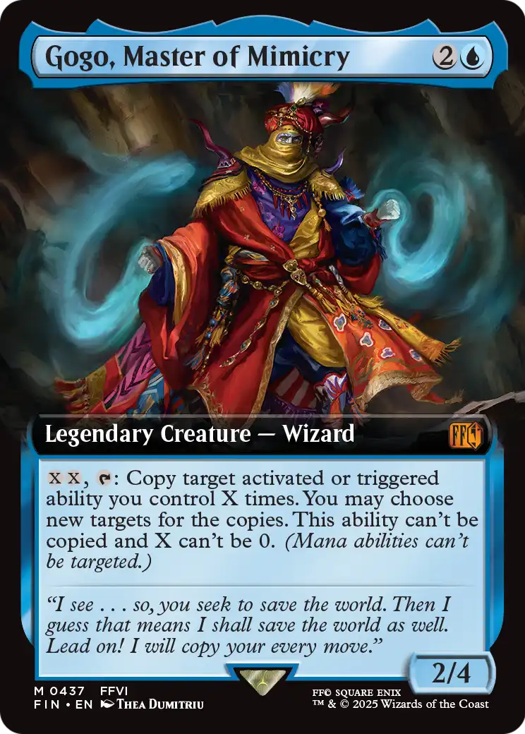 Gogo, Master of Mimicry (437) [FINAL FANTASY] : (Extended Art)