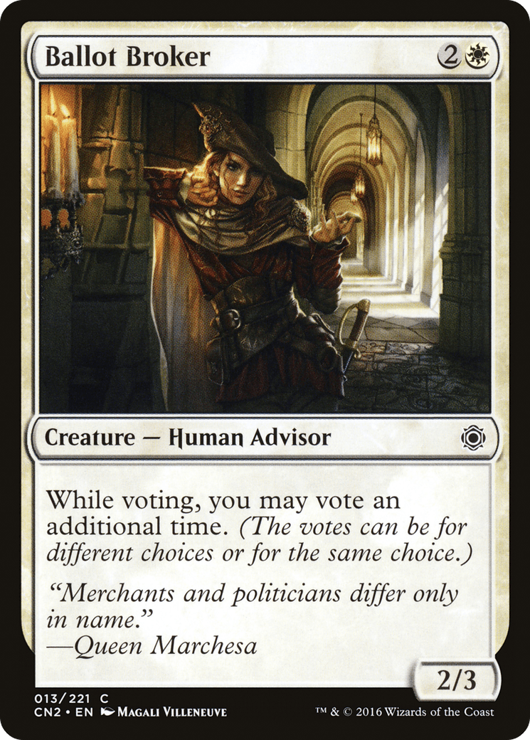 Ballot Broker [Conspiracy: Take the Crown] Foil