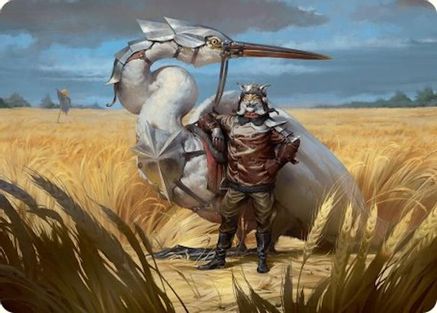 Skyknight Squire Art Card (4/54) (-004) - Art Series: Foundations