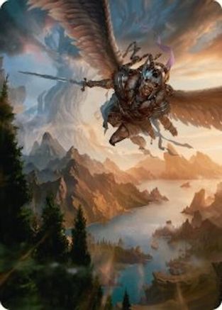 Youthful Valkyrie Art Card (28/54) (-028) - Art Series: Foundations