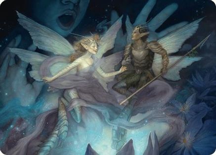 Faebloom Trick Art Card (6/54) (-006) - Art Series: Foundations