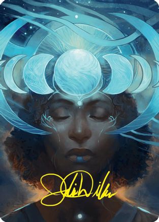 Lunar Insight Art Card (31/54) (Gold-Stamped Signature) (-031) - Art Series: Foundations