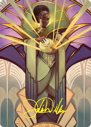 Bloom Tender Art Card (54/54) (Gold-Stamped Signature) (-054) - Art Series: Foundations