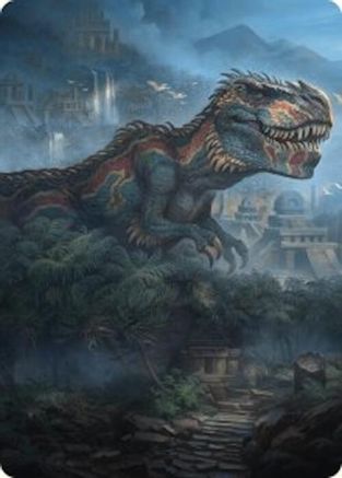 Ghalta, Primal Hunger Art Card (41/54) (-041) - Art Series: Foundations