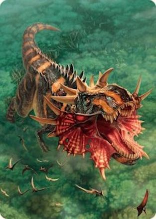 Gigantosaurus Art Card (53/54) (-053) - Art Series: Foundations