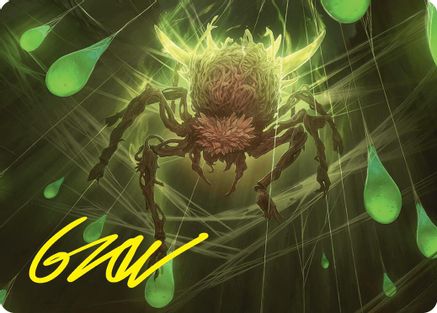 Spinner of Souls Art Card (13/54) (Gold-Stamped Signature) (-013) - Art Series: Foundations