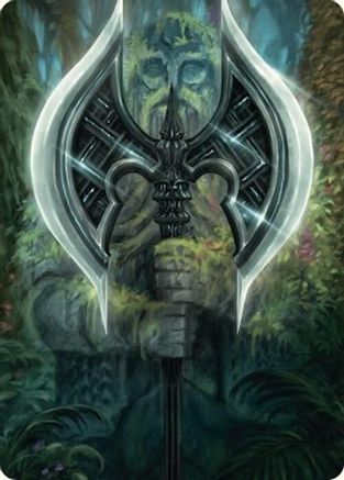 Leyline Axe Art Card (18/54) (-049) - Art Series: Foundations