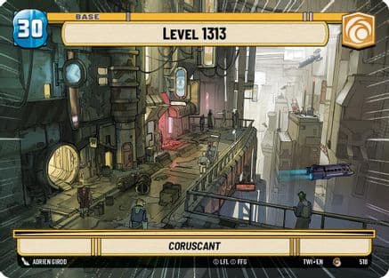 Level 1313 // Battle Droid (Hyperspace) |  (518 // T03)  [Twilight of the Republic]