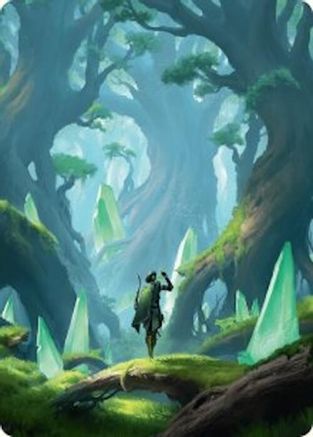 Forest Art Card (25/54) (-025) - Art Series: Foundations