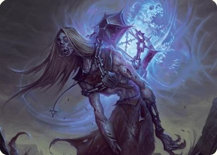 Soul-Shackled Zombie Art Card (9/54) (-009) - Art Series: Foundations