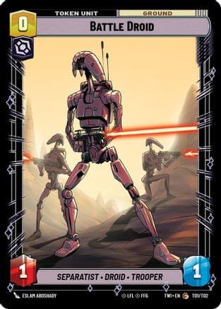 Battle Droid // Clone Trooper |  (T01 // T02)  [Twilight of the Republic]