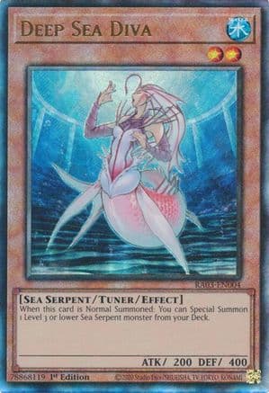 Deep Sea Diva (PUR) (RA03-EN004) - Quarter Century Bonanza 1st Edition
