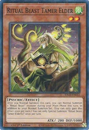 Ritual Beast Tamer Elder (RA03-EN012) - Quarter Century Bonanza 1st Edition