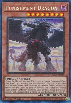 Punishment Dragon (PCR) (RA03-EN015) - Quarter Century Bonanza 1st Edition