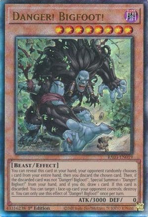 Danger! Bigfoot! (PUR) (RA03-EN019) - Quarter Century Bonanza 1st Edition