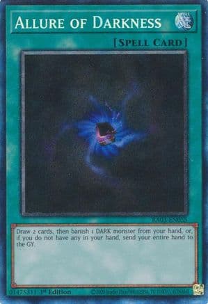 Allure of Darkness (PCR) (RA03-EN055) - Quarter Century Bonanza 1st Edition