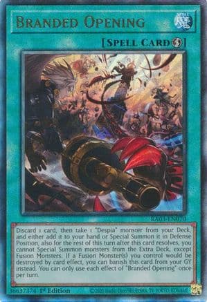 Branded Opening (PUR) (RA03-EN070) - Quarter Century Bonanza 1st Edition