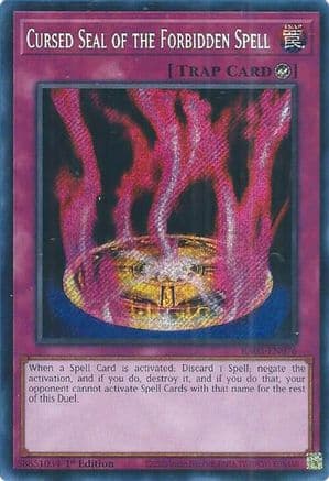 Cursed Seal of the Forbidden Spell (Secret Rare) (RA03-EN076) - Quarter Century Bonanza 1st Edition
