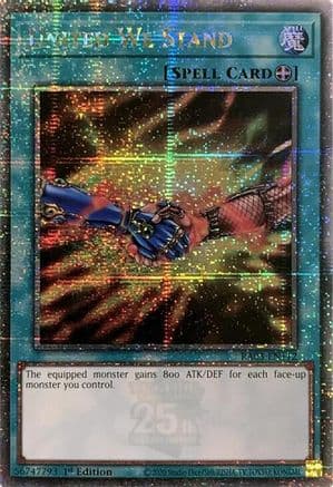 United We Stand (Quarter Century Secret Rare) (RA03-EN112) - Quarter Century Bonanza 1st Edition