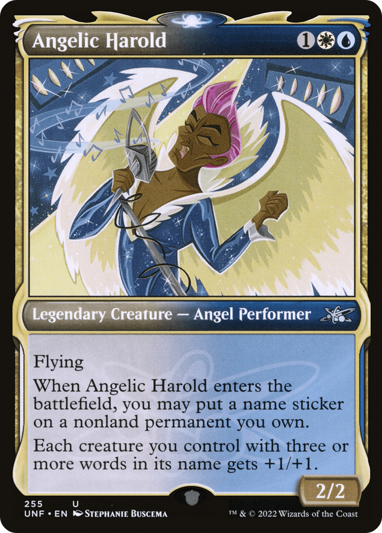 Angelic Harold (Showcase) [Unfinity] Foil