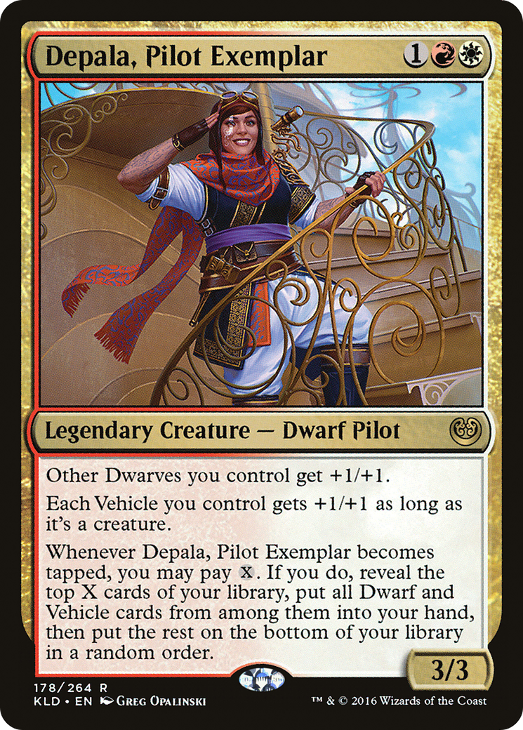 Depala, Pilot Exemplar [Kaladesh] Foil