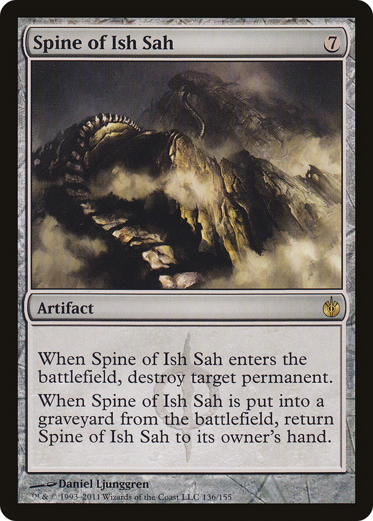 Spine of Ish Sah [Mirrodin Besieged] Foil