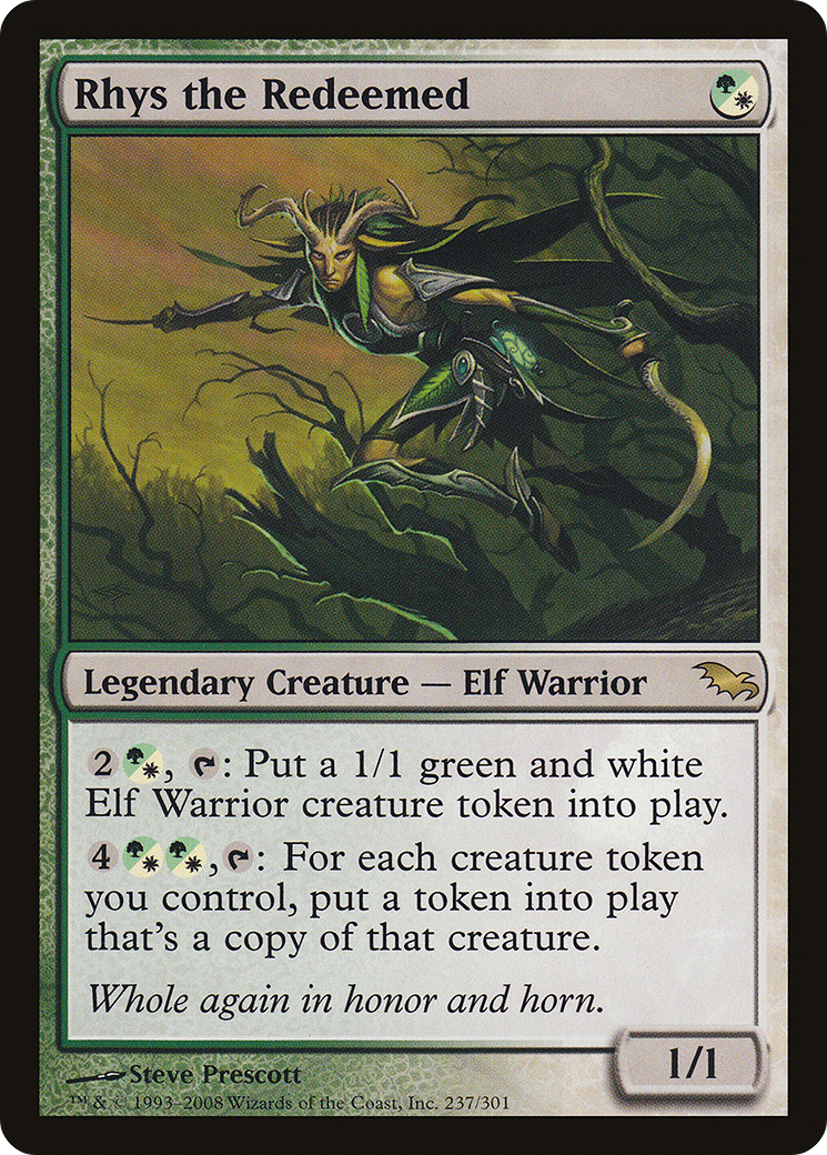 Rhys the Redeemed [Shadowmoor] Foil