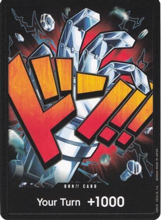DON!! Card (Eustass "Captain" Kid) - Premium Booster -The Best- Foil