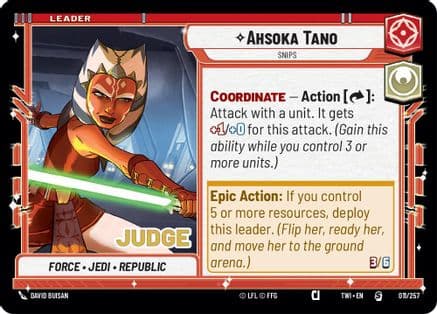 Ahsoka Tano - Snips |  (011/257)  [Judge Promos]