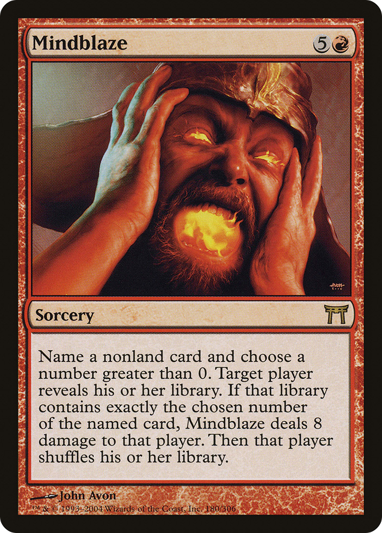 Mindblaze [Champions of Kamigawa] Foil