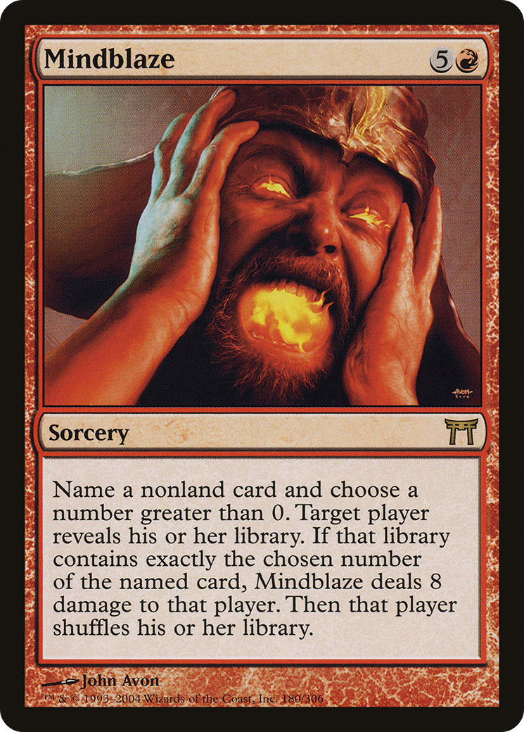 Mindblaze [Champions of Kamigawa] Foil