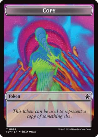 Copy // Human Double-Sided Token (-26 // 3) - Foundations