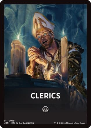 Clerics Theme Card (-019) - Foundations Jumpstart