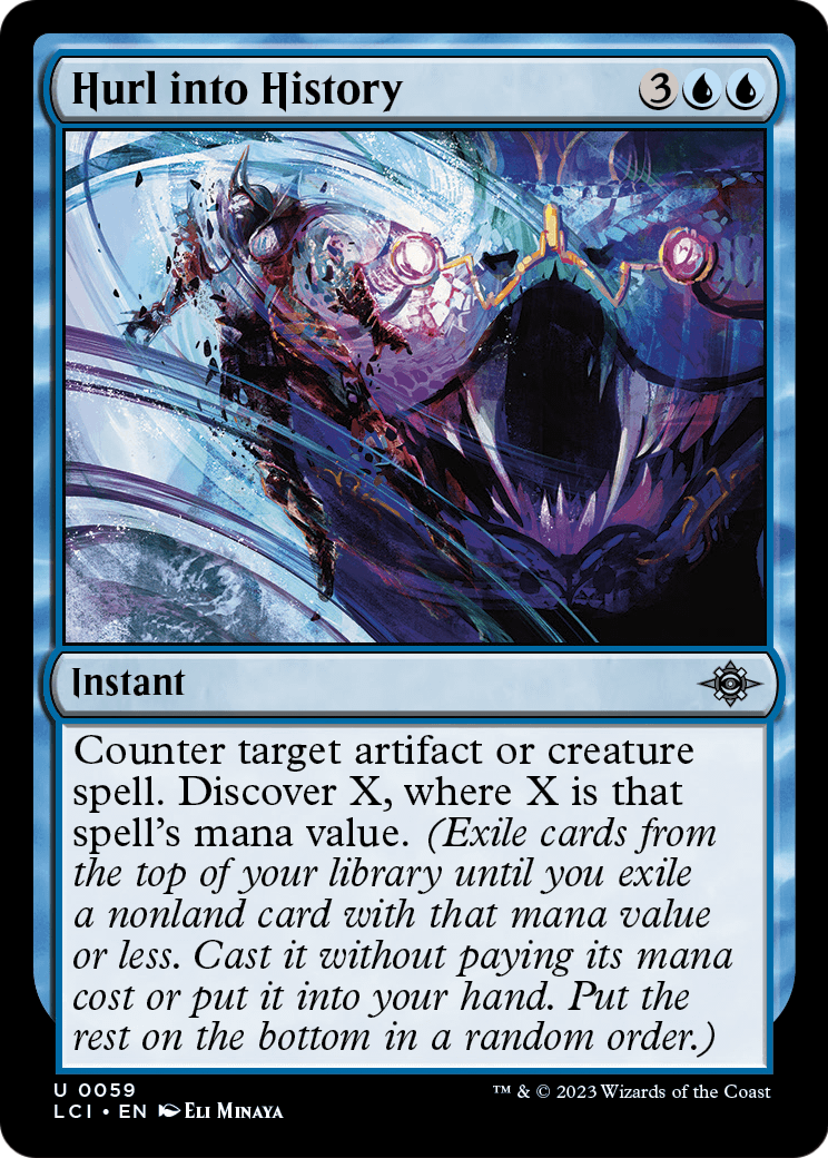 Hurl into History [The Lost Caverns of Ixalan] Foil