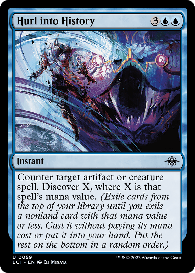 Hurl into History [The Lost Caverns of Ixalan] Foil