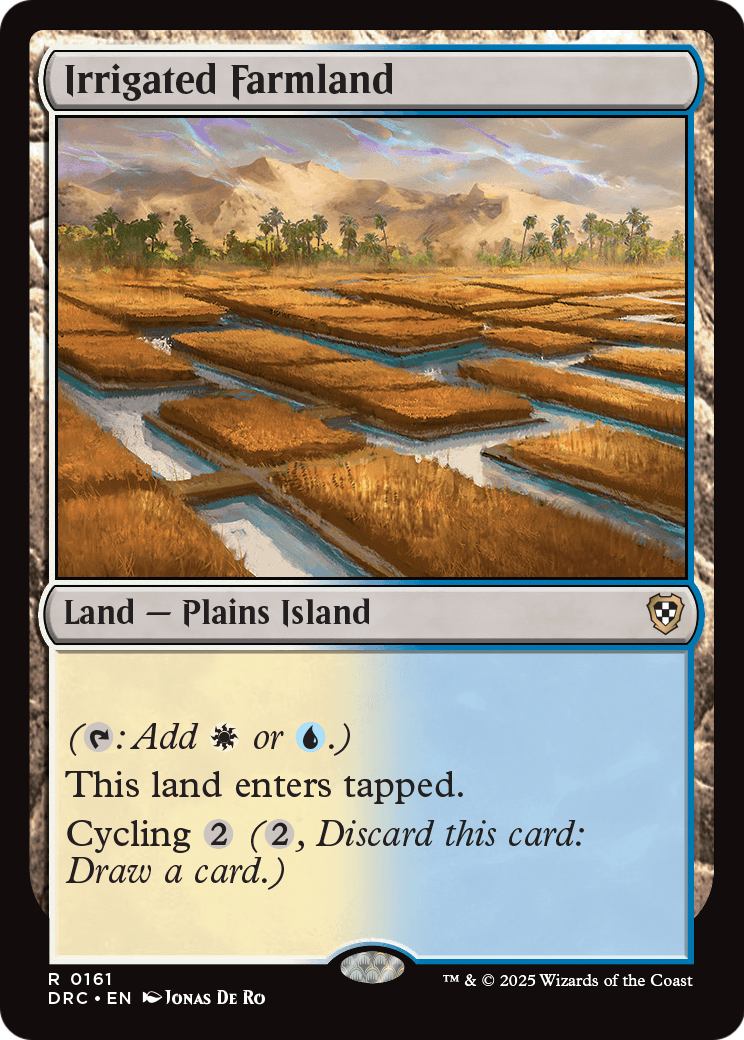 Irrigated Farmland (-161) [Commander: Aetherdrift]
