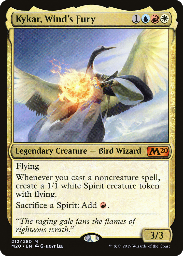 Kykar, Wind's Fury [Core Set 2020] Foil