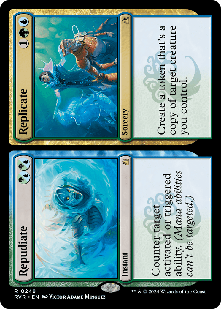 Repudiate // Replicate [Ravnica Remastered] Foil