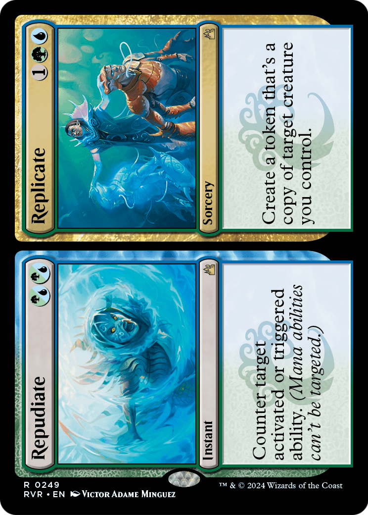 Repudiate // Replicate [Ravnica Remastered] Foil