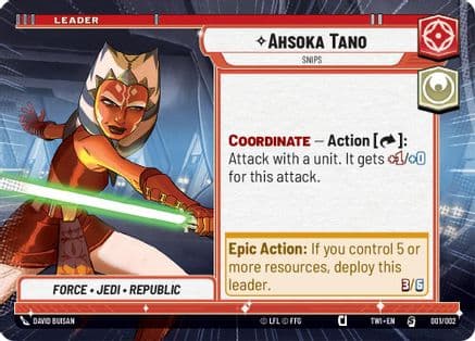 Ahsoka Tano - Snips (Hyperspace) |  (001/002)  [Prerelease Promos]
