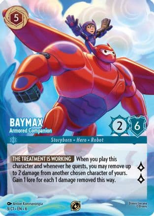 Baymax - Armored Companion | Holofoil (9) [Disney Lorcana Promo Cards]