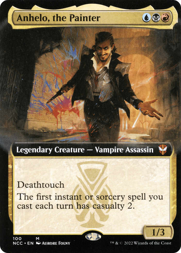 Anhelo, the Painter (Extended Art) [Streets of New Capenna Commander] Foil